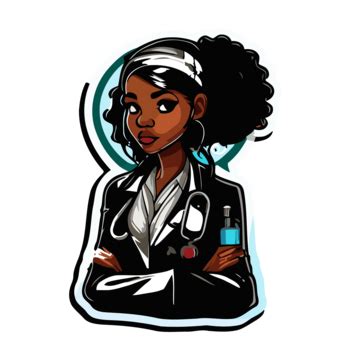 Cartoon Female Doctor Vector Clipart, Sticker, Obgyn, Cartoon PNG and Vector with Transparent ...