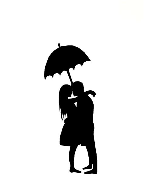 person holding umbrella silhouette clipart 20 free Cliparts | Download ...