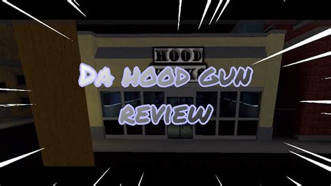 Da hood gun review - YouTube