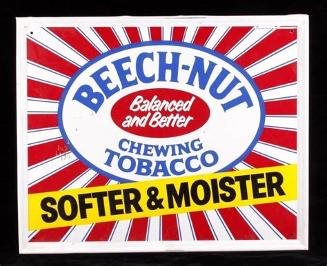 Beech-Nut Chewing Tobacco Tin Sign