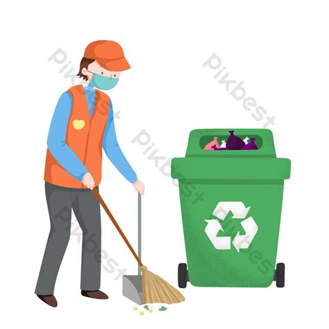 Volunteers Clean Garbage Sorting PNG Images | PSD Free Download - Pikbest