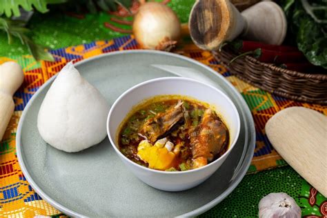 Banku & Okro Stew