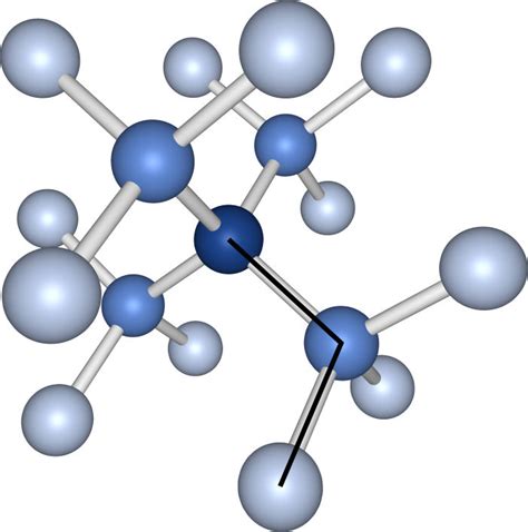 Cutout of a diamond lattice with nearest-neighbor bonds (J 1 ) drawn in... | Download Scientific ...