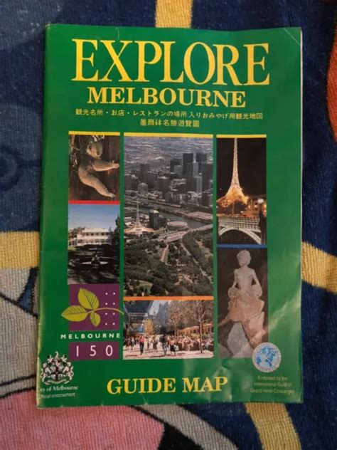 EXPLORE MELBOURNE GUIDE Map Travel Brochure Australia $5.00 - PicClick