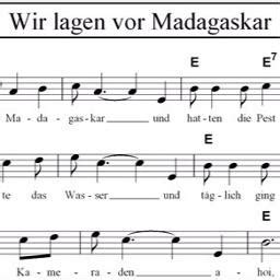 Wir lagen vor Madagaskar - Song Lyrics and Music by Volkslieder ...