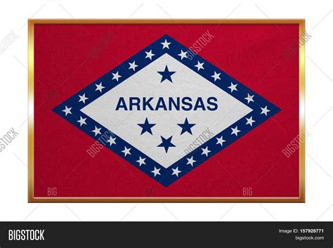 Flag US State Arkansas Image & Photo (Free Trial) | Bigstock