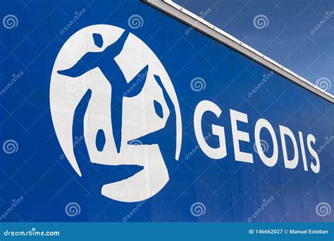 Geodis Logo on Geodis Truck Editorial Photography - Image of service ...