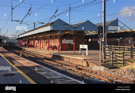 Penrith railway station, on the English west coast mainline Stock Photo - Alamy