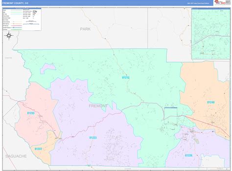 Fremont County Colorado Map - Oklahoma City Zip Code Map