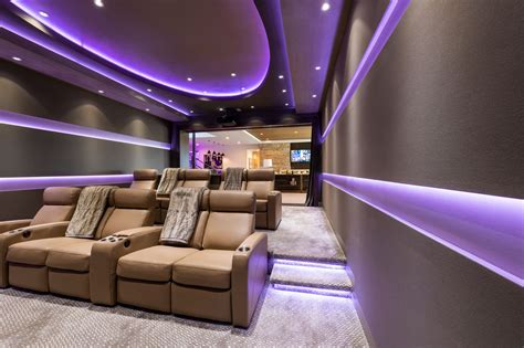 Home Theater Lighting Inspiration | Home theater lighting, Home theater ...