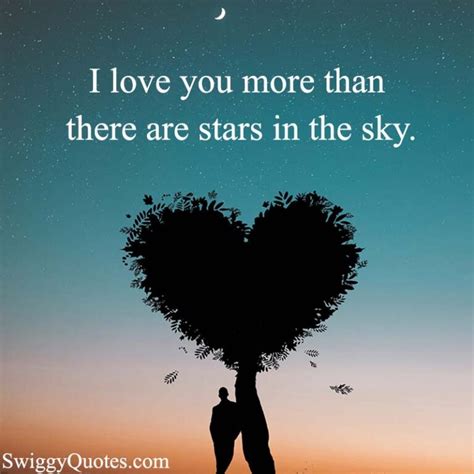 10 Romantic Love Quotes About Stars in The Sky - Swiggy Quotes