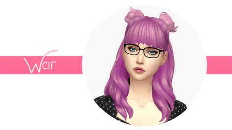 Maxis Match Bun Hair! Sims 4 Custom Content, Maxis Match, The Sims, Bun ...