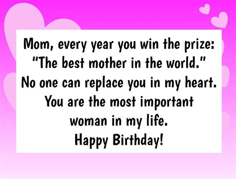 What To Say In A Mum's Birthday Card at rubymlunt blog