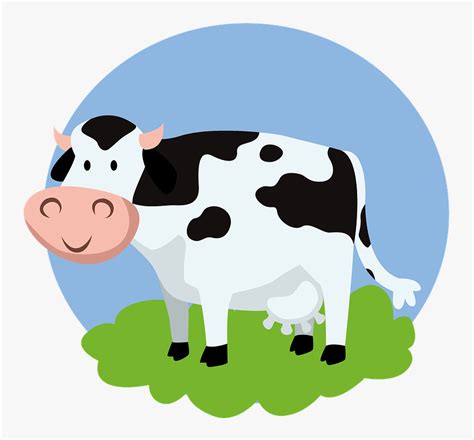 Cartoon,dairy Cow,bovine,clip Family,dairy,pasture - Cow Png Cartoon ...