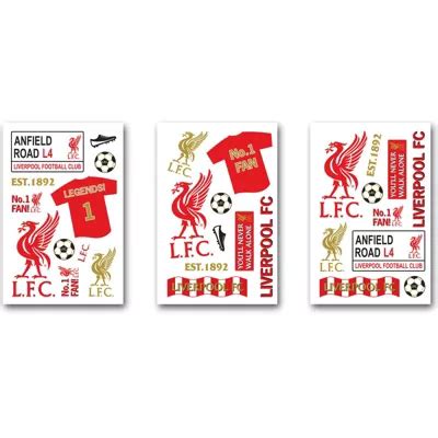 Buy Liverpool FC Wall Stickers - 30 Pieces from our Wall Stickers range ...