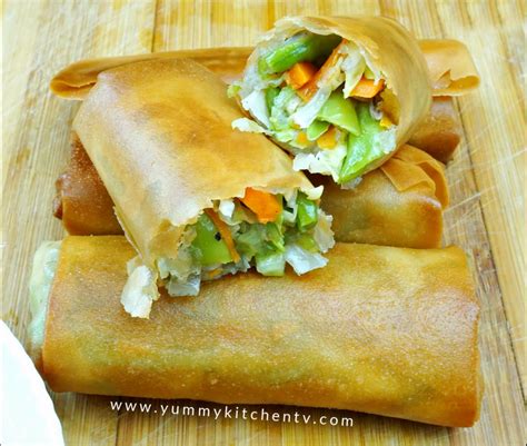 Lumpiang Gulay - Yummy Kitchen