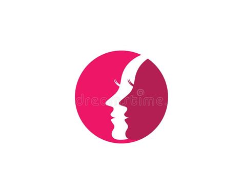 Face logo template stock vector. Illustration of face - 121768069