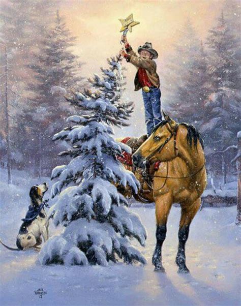 Cowboy Christmas Wallpaper for Desktop - WallpaperSafari