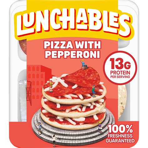 Lunchables Snack Kit Tray - Pizza with Pepperoni - Shop Snack trays at H-E-B