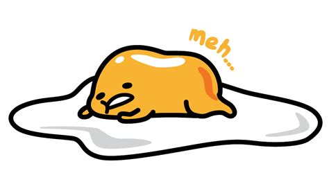 Gudetama egg from Sanrio: Gudetama the lazy egg is the Hello Kitty of ...