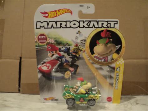 HOT WHEELS MARIO Kart Bowser Jr. Flame Flyer Hard to Find $10.00 - PicClick