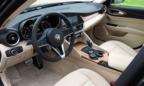 Alfa Romeo Giulia Photos: 2017 Alfa Romeo Giulia Ti Lusso interior