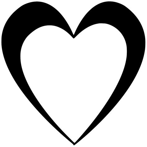 SVG > outline heart - Free SVG Image & Icon. | SVG Silh