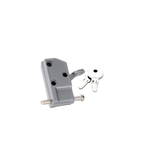 First Watch Security Aluminum Keyed Patio Door Lock 1253 - The Home Depot