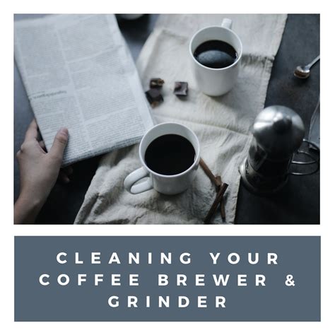 Helpful Tips for Cleaning Your Brewer and Grinder – Red Cedar Coffee Co. | A World of Unique ...