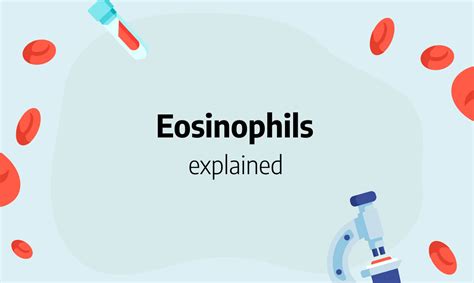 Eosinophils: low, relative high, absolute count, normal range