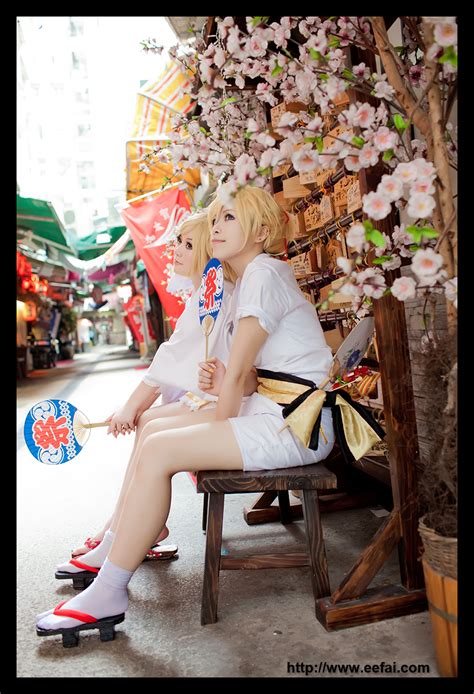 VOCALOID Kagamine Rin Len Cosplay 24 by eefai on DeviantArt