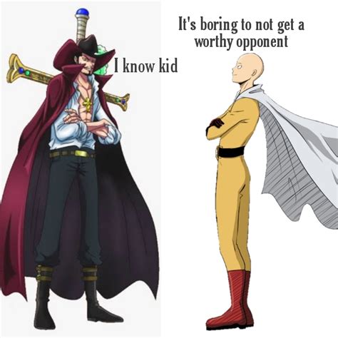 Finally Mihawk found someone to talk about his boredom : r/MemePiece