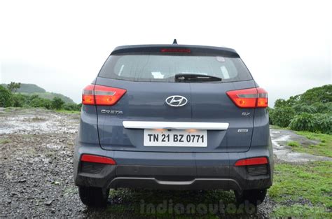 Hyundai Creta Diesel rear Review