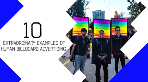 10 Extraordinary Examples of Human Billboard Advertising | Grassroots Advertising Inc.