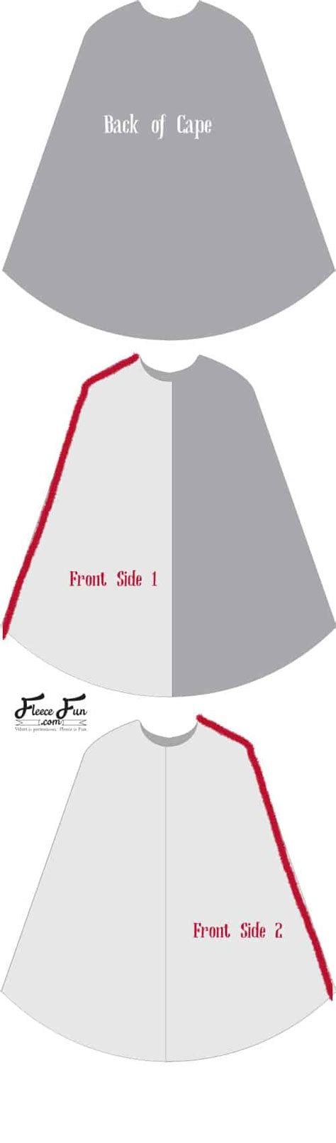 Long Hooded Cloak Pattern {FREE} | Cape pattern sewing, Cloak pattern, Hooded cloak pattern