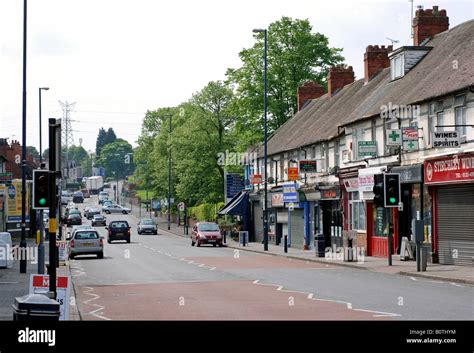 Pershore Road, Stirchley, Birmingham, West Midlands, England, UK Stock ...