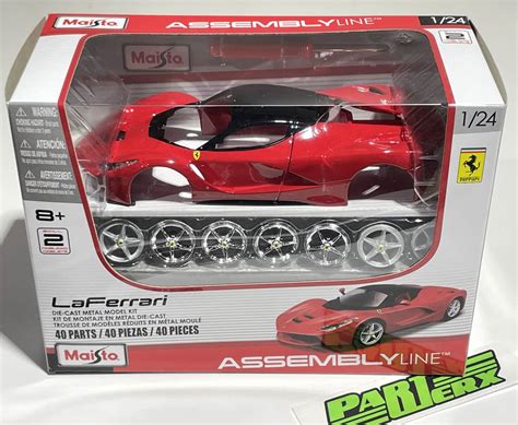 Ferrari LaFerrari Assembly Kit 1:24 Build Model Car Toy Childs Kids ...