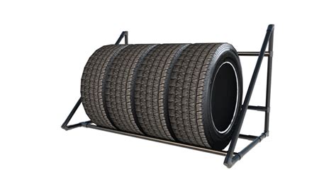 How to build your own tire rack with pipes and fittings - tinktube