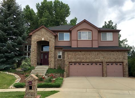 Charcoal shingles from the GAF Timberline HD shingle line on a house in Longmont. | Roofing ...