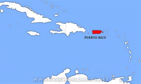 Where is Puerto Rico located on the World map?