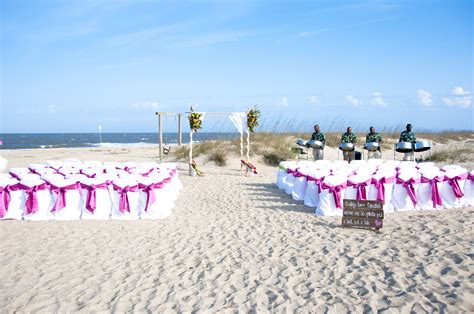 luxury savannah beach wedding Tybee Island Wedding