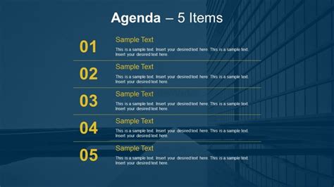 Agenda Slides Outline For PowerPoint - SlideModel