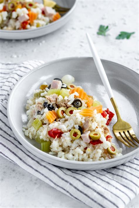 Italian Rice Salad (Insalata di Riso) - Pina Bresciani