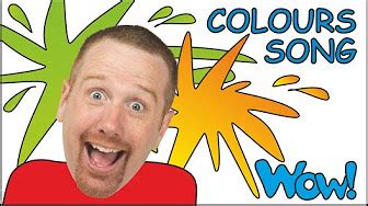 COLOURS for kids with Steve and Maggie - YouTube