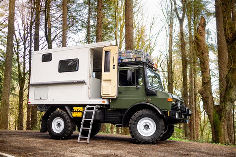 A Fully-Equipped Mercedes-Benz Unimog Expedition Camper