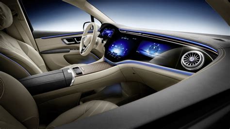 Mercedes-Benz EQS SUV interior shows its screens and seats to the world - Autoblog