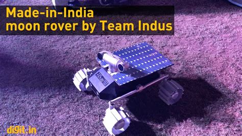 Made-in-India moon rover by Team Indus | Digit.in - YouTube