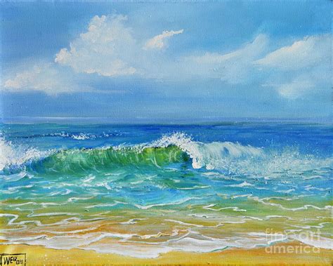 Oceanscape Painting by Teresa Wegrzyn - Fine Art America