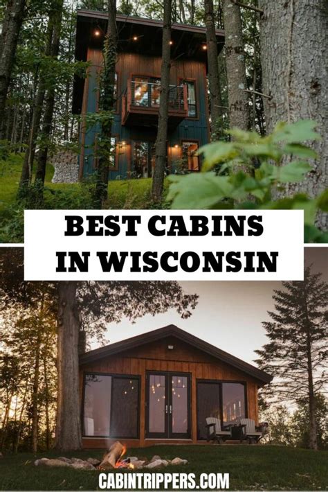 12 Incredible Cabin Rentals in Wisconsin - Cabin Trippers