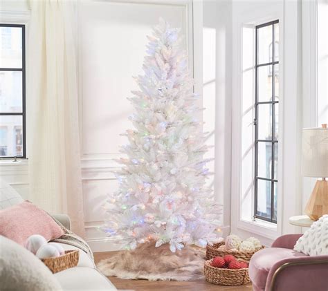 Bethlehem Lights 7' White 2-in-1 Heritage Christmas Tree - QVC.com